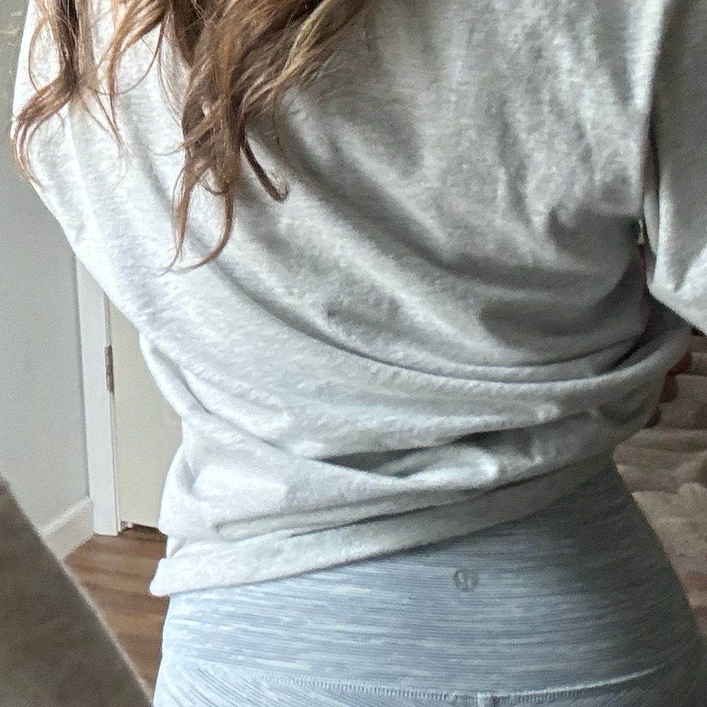 Lululemon Wunder Under High-Rise Legging wee are from space blue chambray stripe - Picture 4 of 6
